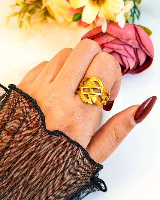 Cross connection Adjustable ring