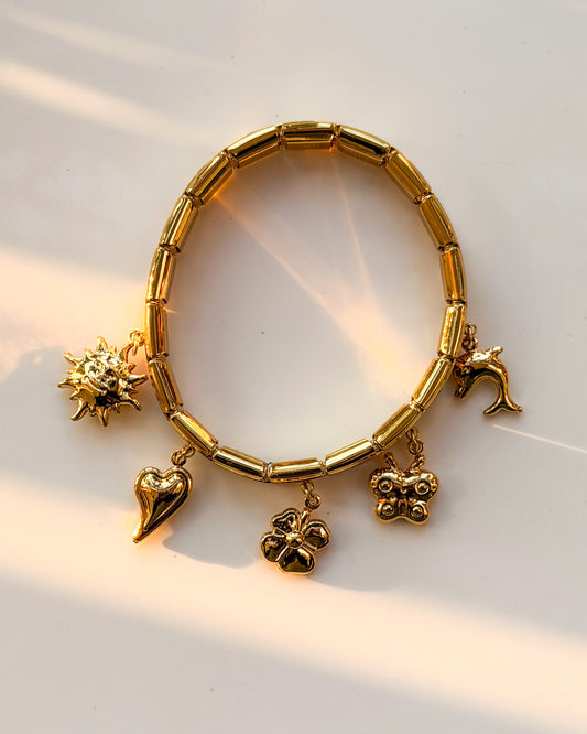 Vacay Italian charm bracelet