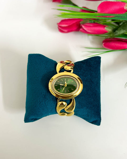 Cuban thin wrist baby size watch