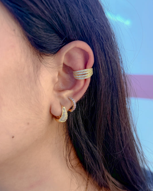 4 layer no piercing Earcuffs