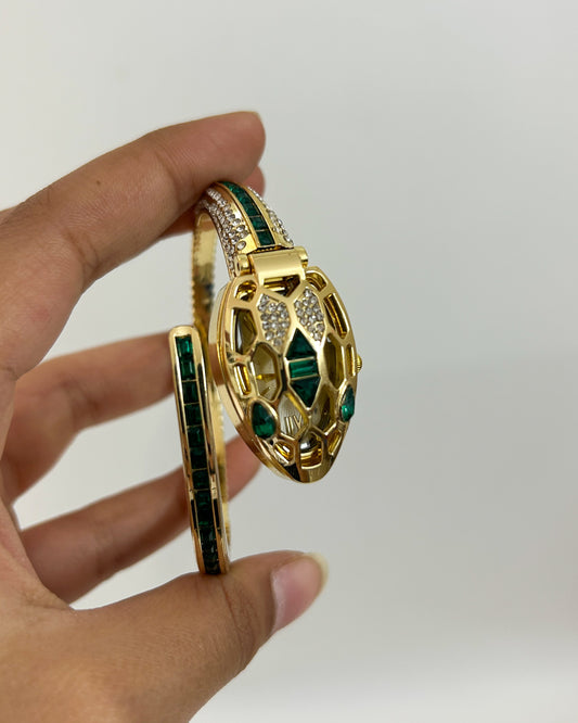 Premium green serpent watch 2.0