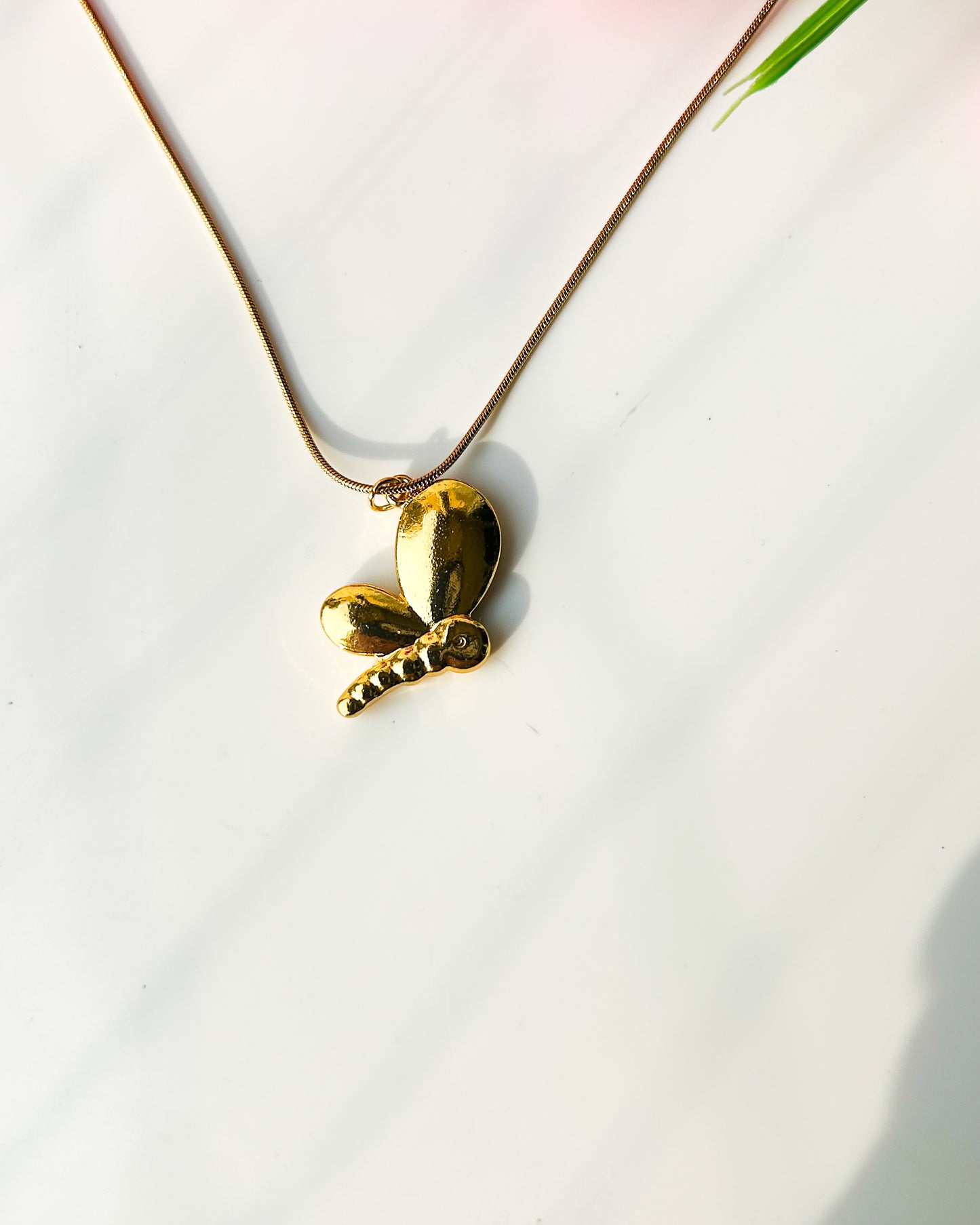 Gold Butterfly necklace