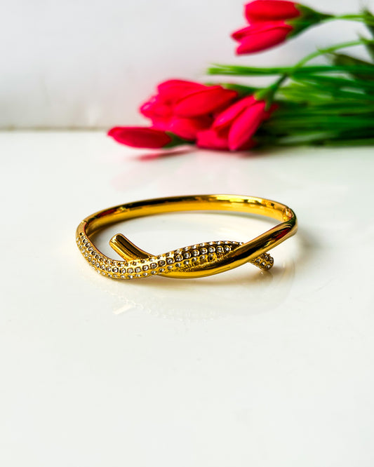 Wrap studded bracelet