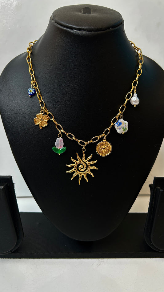 Dreamy charm necklace