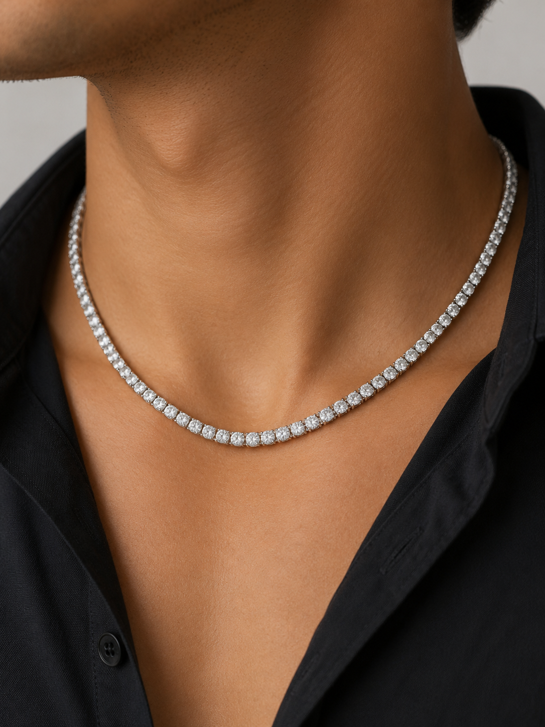 Unisex Tennis necklace ￼